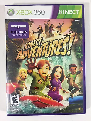 Kinect Adventures Xbox 360 Kids Game 1 Family Fun Outdoor Sports Complete • $0.99
