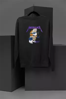 Metallica Damaged Justice | Vintage Rock Band Sweatshirt | Metallica Tribute App • $43.55