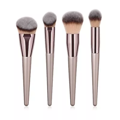 4pcs Makeup Brush Set Premium Synthetic Foundation Brush Blending Powder • $18.14