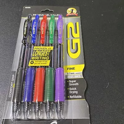 Pilot G2 Gel Pen Fine Point Multi Color Ink 31079 • $8.14