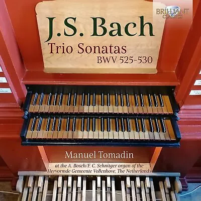 J.S. Bach: Trio Sonatas BWV 525-530 Manuel Tomadin AudioCD New FREE & FAST D • £10.34