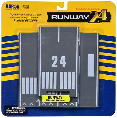 Runway Straight Sections 3 Piece Set For Diecast Models By Runway24 • $28.99