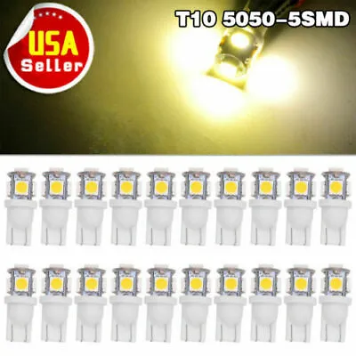 20 Pack T15T10 Wedge Bulb Warm White  LED For Malibu 12V AC/DC Landscape Light • $26.90