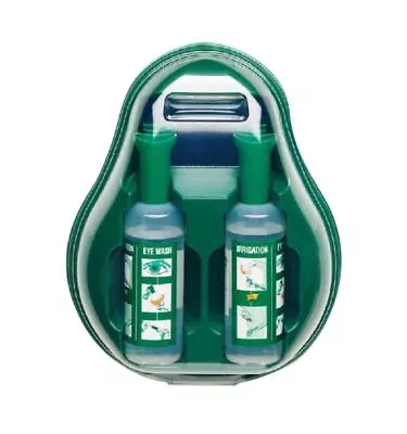 Braun Eye Wash Emergency Station With 2 X 500mL Saline Solution Eyewash Shower • $89.70