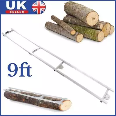 4 Crossbars Chainsaw Mill Planking And 12ft Aluminum Rail Guide System Cutting • £84.39