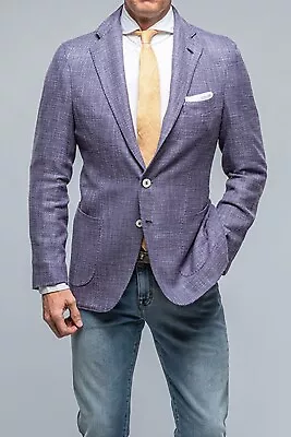 Linen Business Mens Suits Regular Slim Fit Tuxedos Formal Coat Single Breasted • $76.43