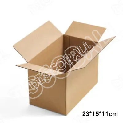 10pcs Cardboard Boxes Strong Double Wall Removal Moving Boxes Mailing Packing • £9.49