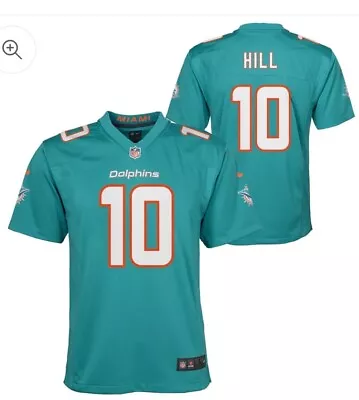 Youth Small Tyreek Hill Miami Dolphins Stitched Nwt!!!! • $56.99
