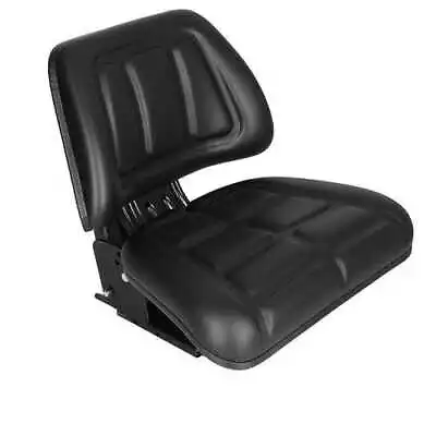 Seat Assembly Trapezoid Backed Vinyl Black Fits Massey Ferguson 30 50 40 240 • $159.19