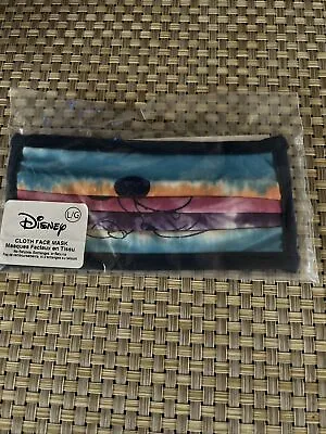 Disney Parks Tie Dye Mickey Mouse Cloth Face Mask Size Adult Large • $7.49