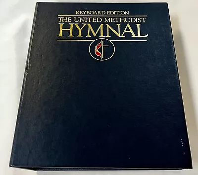 United Methodist Hymnal Keyboard Edition Hardcover Binder 1989 • $72.80