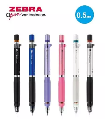 Zebra DelGuard Type ER 0.5mm Mechanical Pencil 6 Body Color Select • $17.84