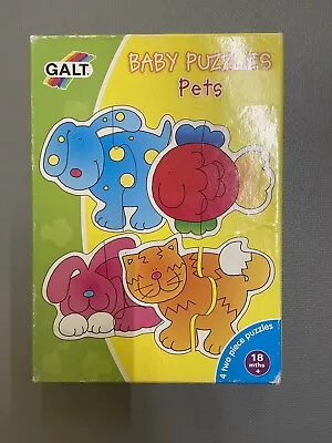 Galt Baby Children’s Puzzle Pets Good Used Condition All Pieces Included • £2.50