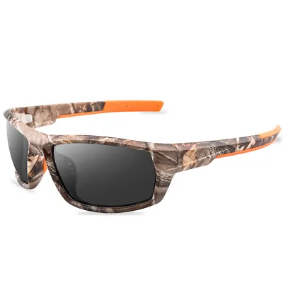 Polarized Camouflage Sunglasses Sport Fishing Driving Cycling Glasses Eyewear • $11.59