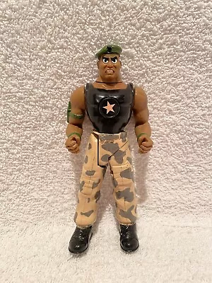 HTF 1995 Karate Fighters Corporal Punishment Figure Milton Bradley Toy Soldier • $6.99