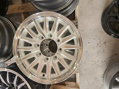 Single 16  X 6   Aluminum Trailer Wheel 8-lug On 6.5 Inches -white • $69.95