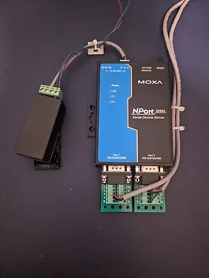 Moxa Nport 5250a Serial To Ethernet Device Server • $125