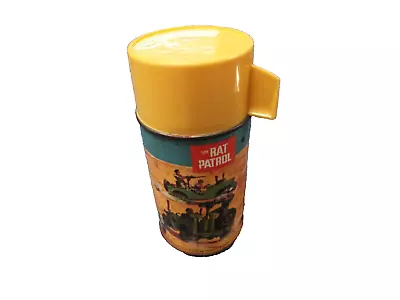 Vintage 1967 Rat Patrol Aladdin Thermos Only • $130