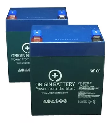 Schwinn S150 Battery (2006 & Up) Kit 2 Pack High-Rate Discharge 12V 5AH • $36.95