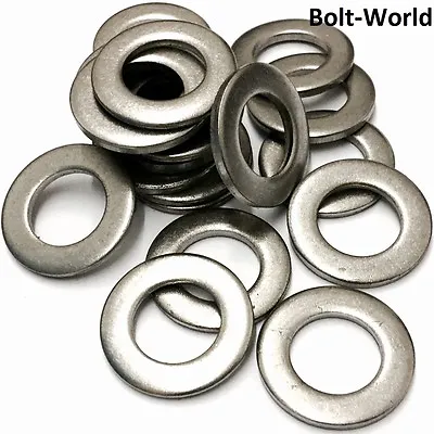 A2 & A4 Stainless M3 M4 M5 M6 M7 M8 M10 Form A B C G & Washers Heavy Thick Flat • £3.42
