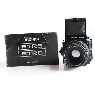 Zenza Bronica ETRS 120 Medium Format Film Camera 645 W/ 75mm F2.8 Zenzanon Lens • £375