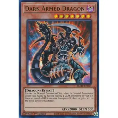 Dark Armed Dragon - BLMR-EN054 - Ultra Rare - 1st Edition - YuGiOh • £1.29