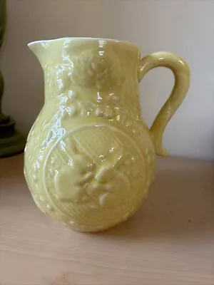 VintageBordallo Pinheiro Portugal Rabbit Easter Bunny Cabbage Serving Pitcher 8  • $70