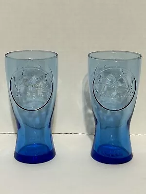 McDonald’s Retro 1961 Blue Drinking Glasses Set Of 2 Reproduction • $12