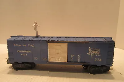 Lionel Train 3424 Wabash Operating Brakeman O-Gauge Follow The Flag • $23.95