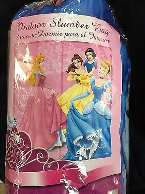 BRAND NEW Disney Princess Cinderella Bella Aurora Snow White Sleeping Bag • $23.99