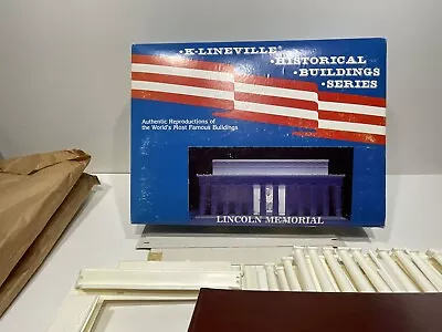 K-Lineville K-4195 Historical Buildings LINCOLN MEMORIAL Kit Not Complete • $15