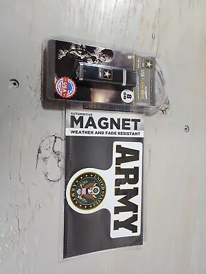 US Army Military Branch Flash Thumb Drive USB Data Storage Drive 8GB & Magnet • $12.22