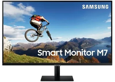 SAMSUNG LS32AM700UEXXY SMART COMPUTER MONITOR M7 UHD 4K RESOLUTION 3840 X 2160 • $479