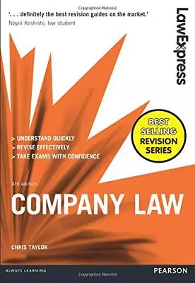 Law Express: Company Law: Uk Edition (Law Express) By Taylor Chris Book The • £12.99