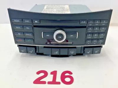 10-14 Mercedes Benz E350 Coupe Radio Command Head Unit CD Changer Player OEM • $122.42