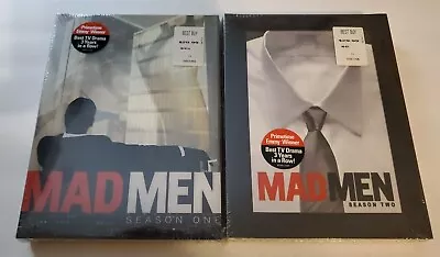 Mad Men Season 1 & 2 Complete Seasons On DVD- Brand New Factory Sealed • $14.99