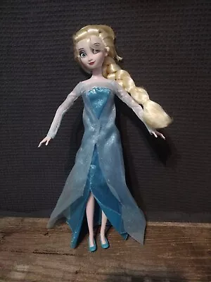 Disney Store 12  Frozen Snow Queen Elsa  Doll  • $12