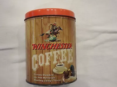 Vintage Winchester Coffee Can With Lid • $20