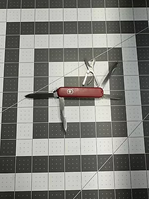 Victorinox Executive Retired 74MM Swiss Army Pocket Knife Red - 6348  • $47.40