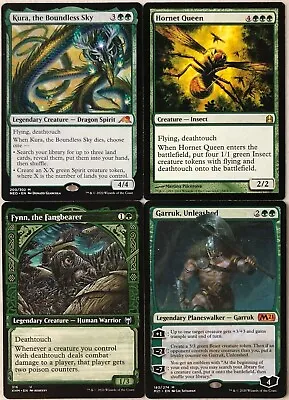 EDH Deathtouch Deck - Commander MTG Magic The Gathering • $89.95