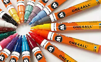 Molotow ONE4ALL 127HS 2MM Single Acrylic Paint Markers Graffiti • $4.98