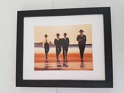 £18.99 • Buy Jack Vettriano Billy Boys Black Framed Art Print 3cm Matt Frame