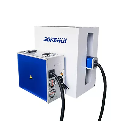 20W Fiber Laser Metal Marker Machine 200x200mm Laser Engraving Marking W Cover • £1979.09