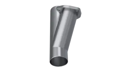 QTP 2.5in Weld-On QTEC Exhaust Cutout Y-Pipe • $89.14