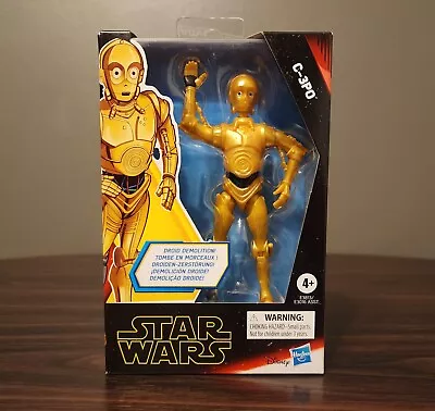 Star Wars Galaxy Of Adventures C-3PO 5  Hasbro Action Figure NEW  • $4.99