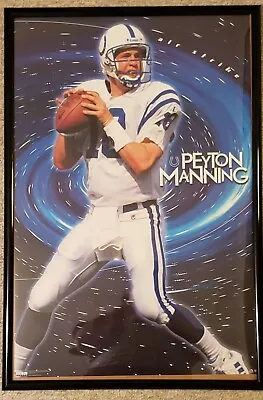 $25 • Buy 2000 Original Authentic Indianapolis Colts PEYTON MANNING Air Strike Poster 6799