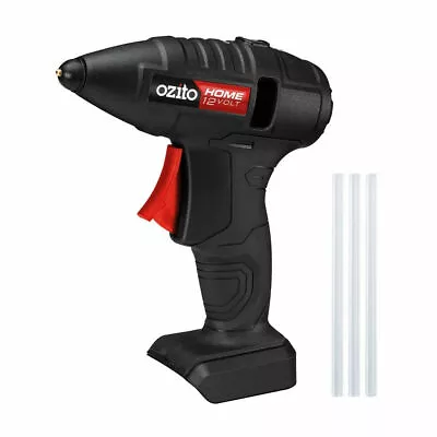 OZITO Home 12V Cordless Hot Glue Gun Quick Heat Flow Control 3x Glue Sticks SKIN • $95