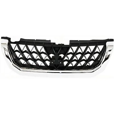 Grille For 2001 Mitsubishi Montero Sport Chrome Shell W/ Black Insert Plastic • $50