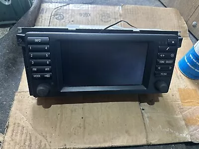 01-06 Bmw E53 E38 E39 M5 S62 Sedan Navigation  Gps Screen Monitor Radio Oem • $189.99