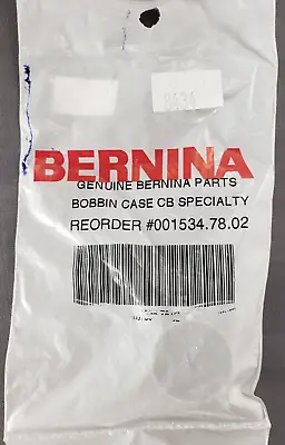 Original Bernina Bobbin Case CB Specialty AKA Black Latch #001534.78.02 - New • $75